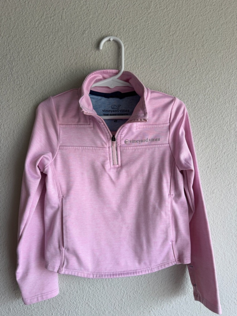 Vineyard Vines Light Pink Zip Hoodie